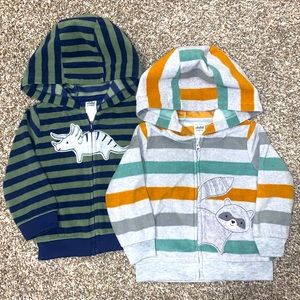 Carters Fleece Zip-up Jackets